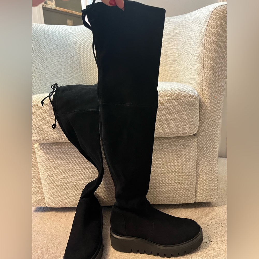 Stuart Weitzman over the knee suede boot